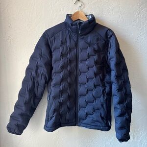 Navy Blue Down Jacket Mountain Hardwear Womens L